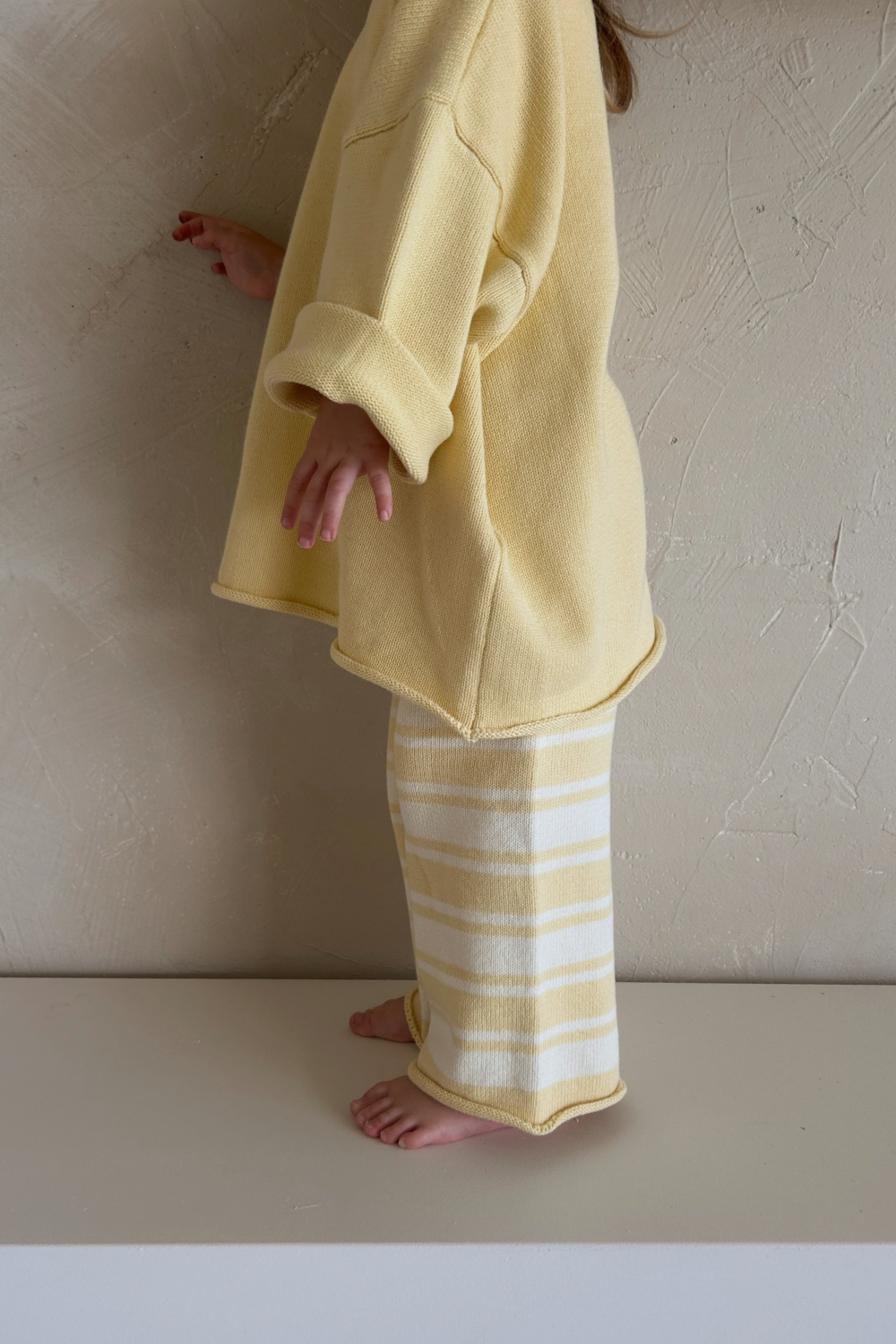 Rolly Stripe Knit Pants | Butter