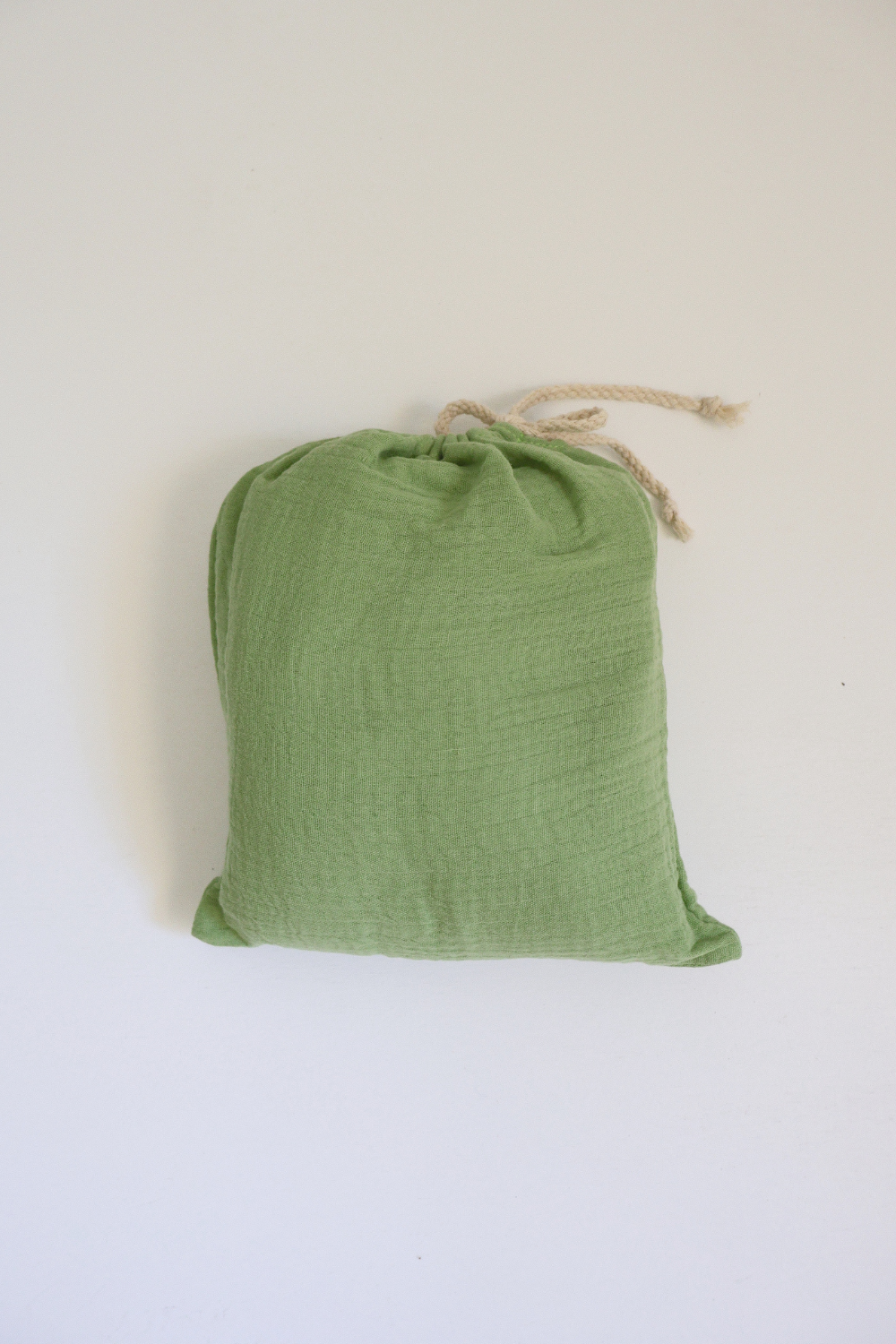 Baby Muslin Cot Sheet | Apple