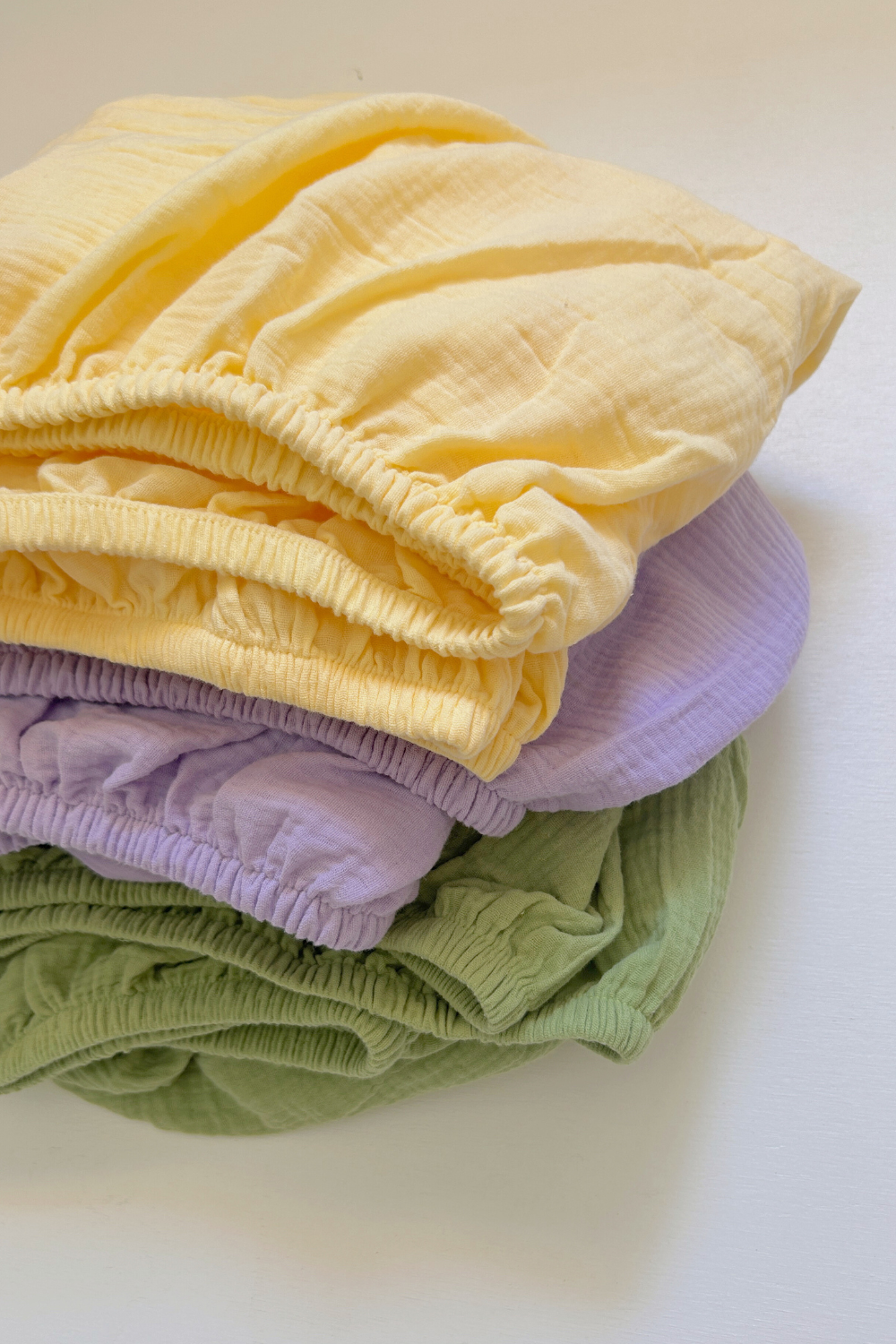 Baby Muslin Cot Sheet | Butter