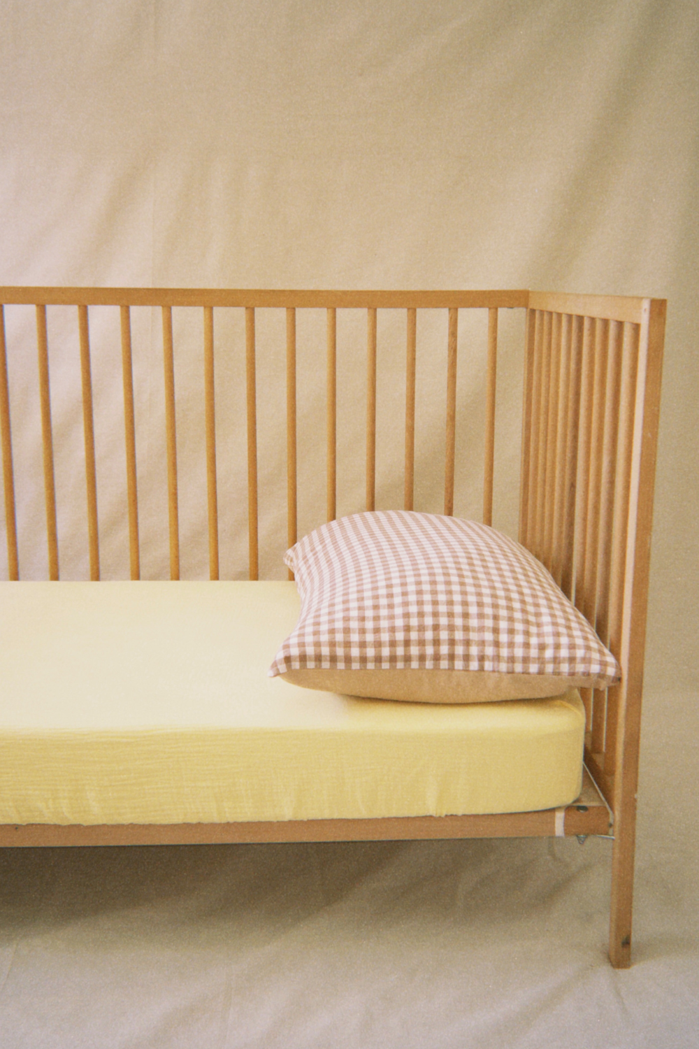 Baby Muslin Cot Sheet | Butter