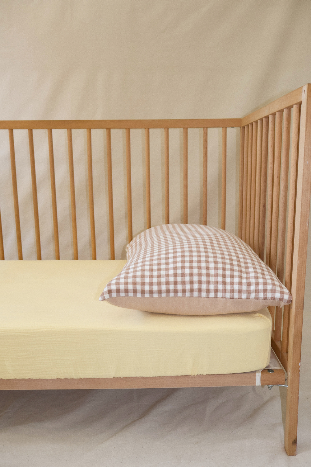 Baby Muslin Cot Sheet | Butter