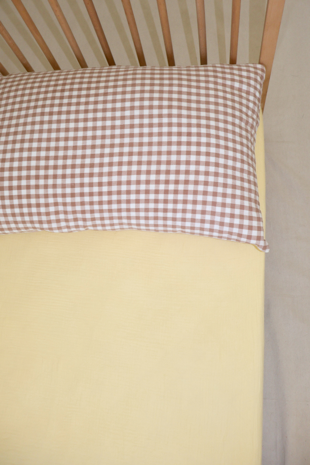Baby Muslin Cot Sheet | Butter