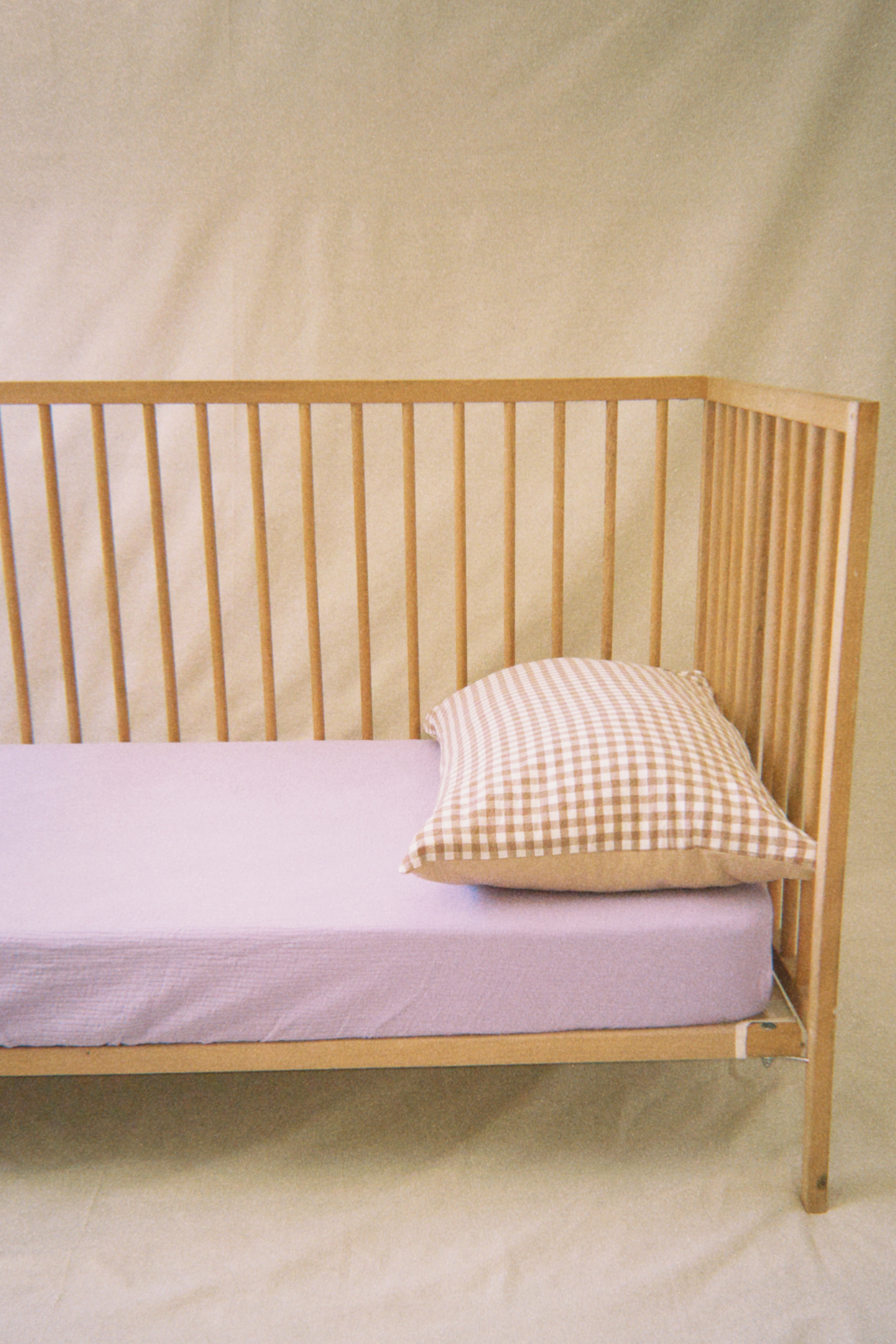 Baby Muslin Cot Sheet | Lavender