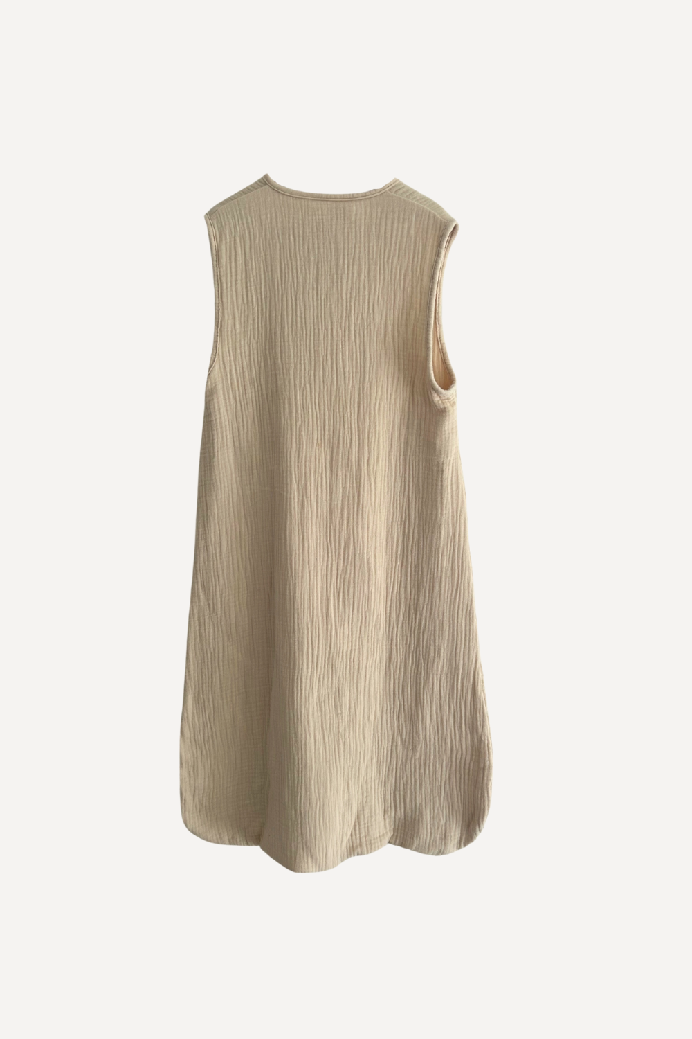 Baby Muslin Sleeping Bag | Biscuit