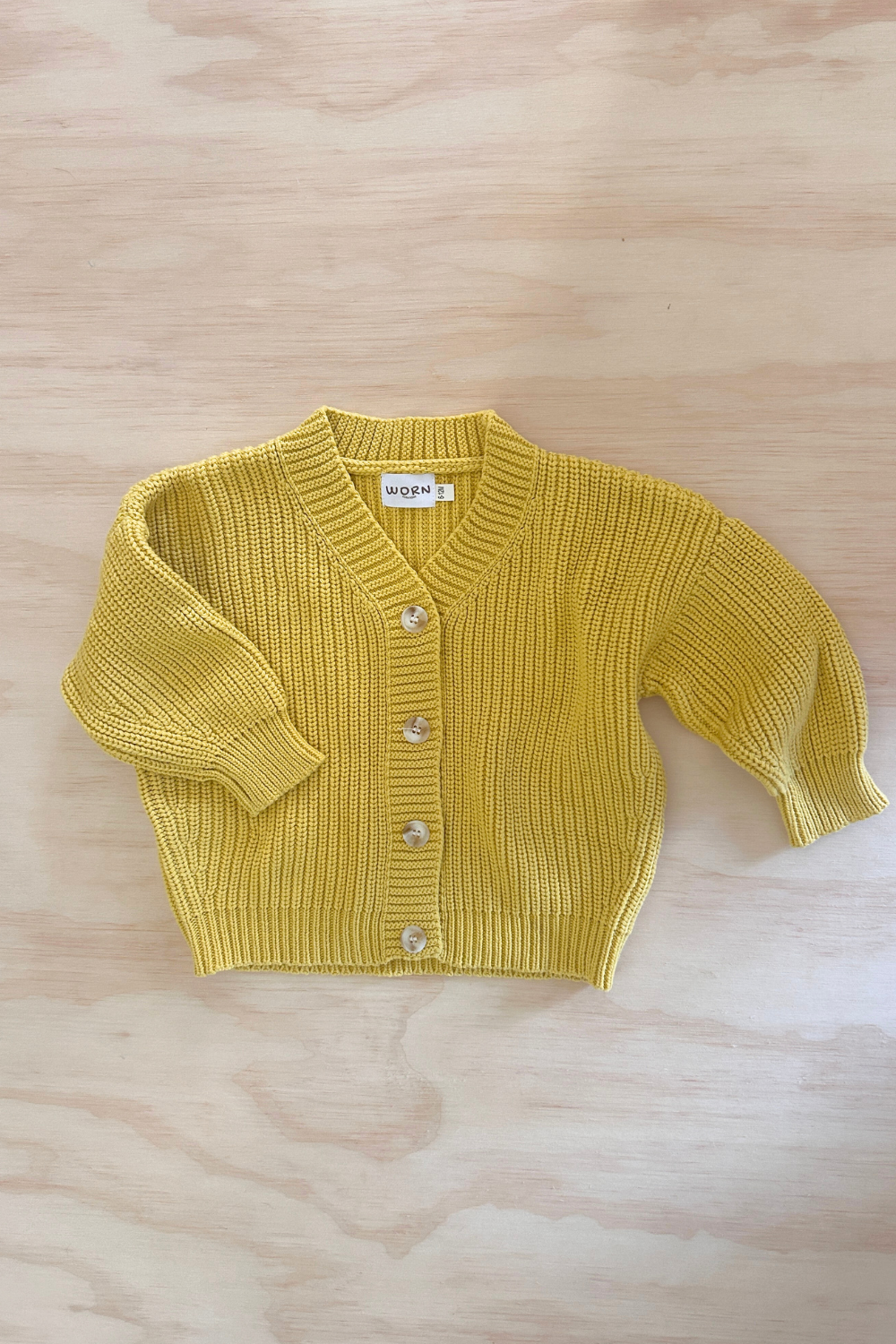 Chunky Knit Cotton Cardigan | Banana