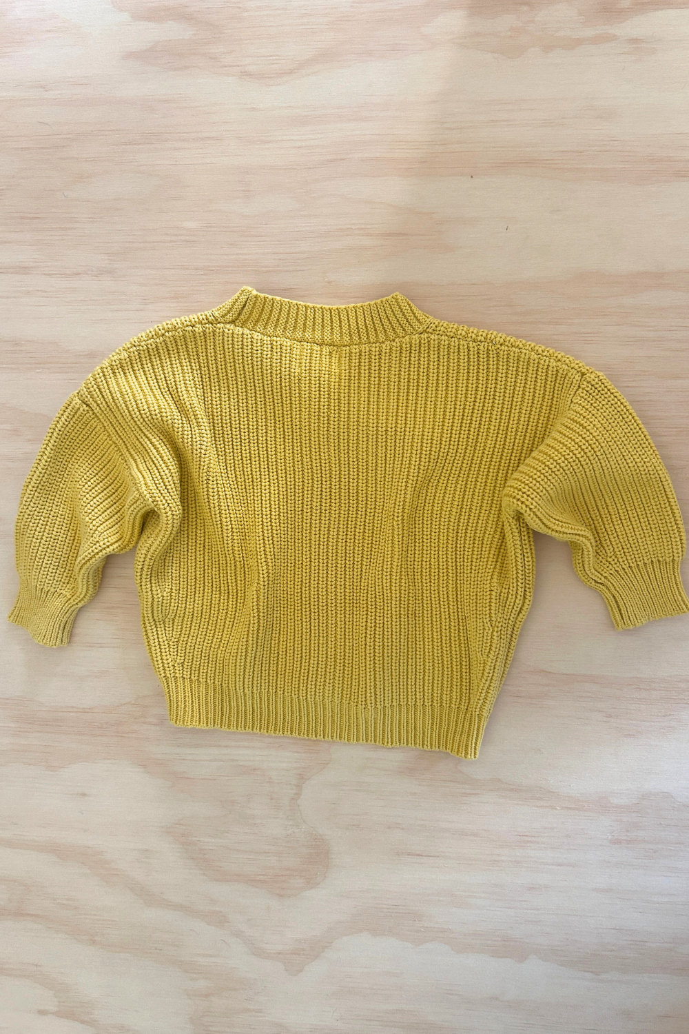 Chunky Knit Cotton Cardigan | Banana