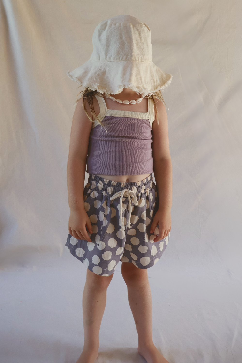 Dotty Pocket Shorts | Lavender