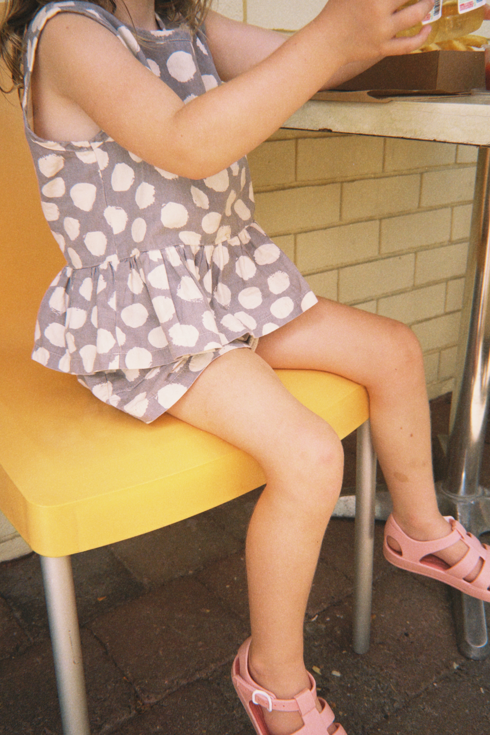 Dotty Swing Top | Lavender