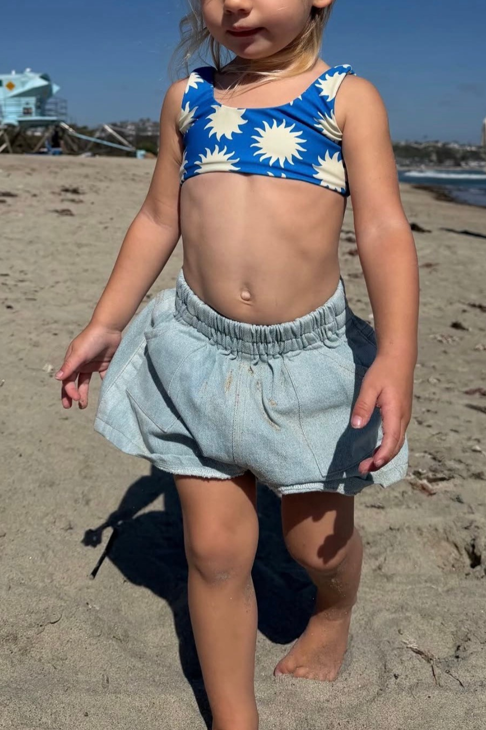 Duo Denim Shorts | Vintage Blue