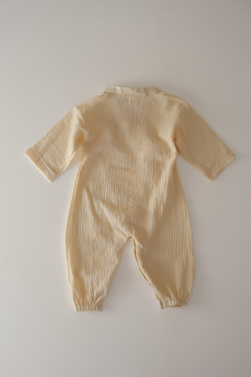 Muslin Kimono Romper | Milk