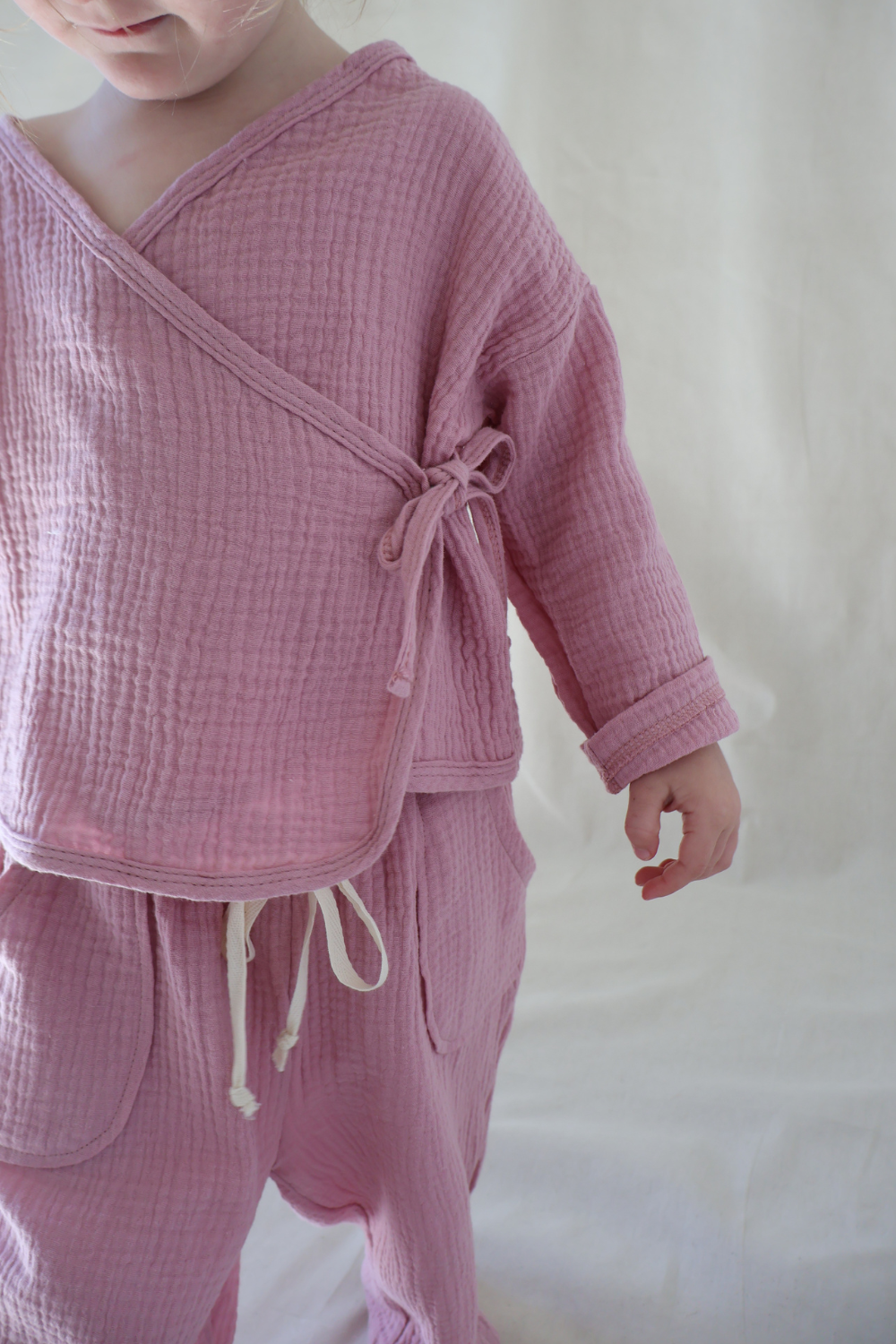 Muslin Kimono Top | Berry