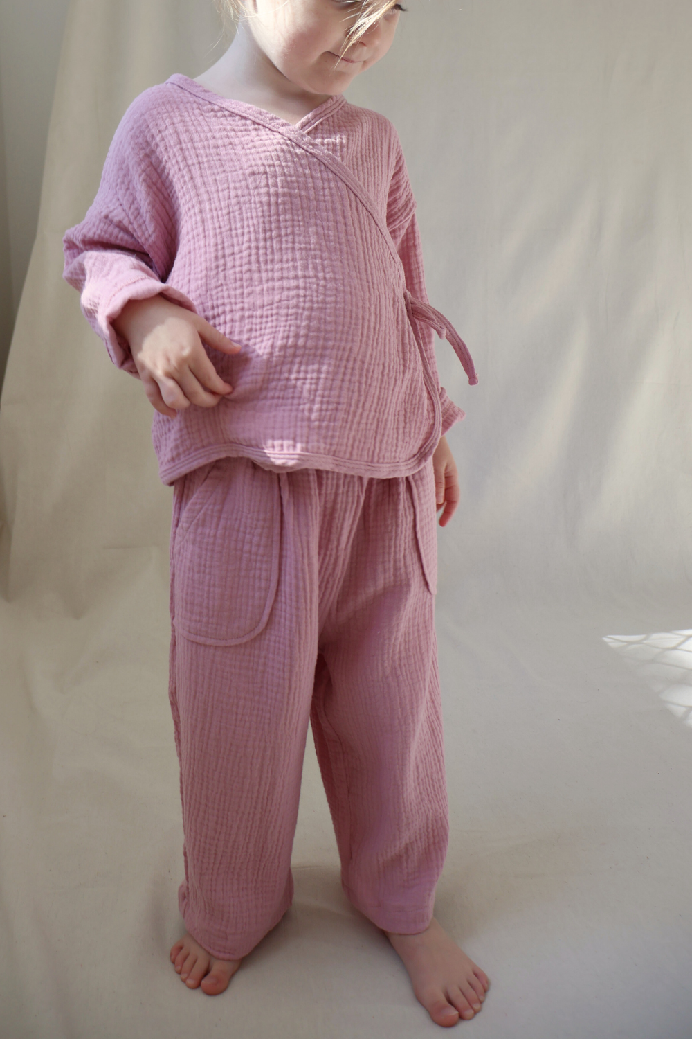 Muslin Kimono Top | Berry