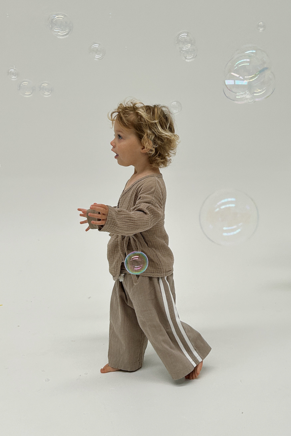 Muslin Kimono Top | Coconut