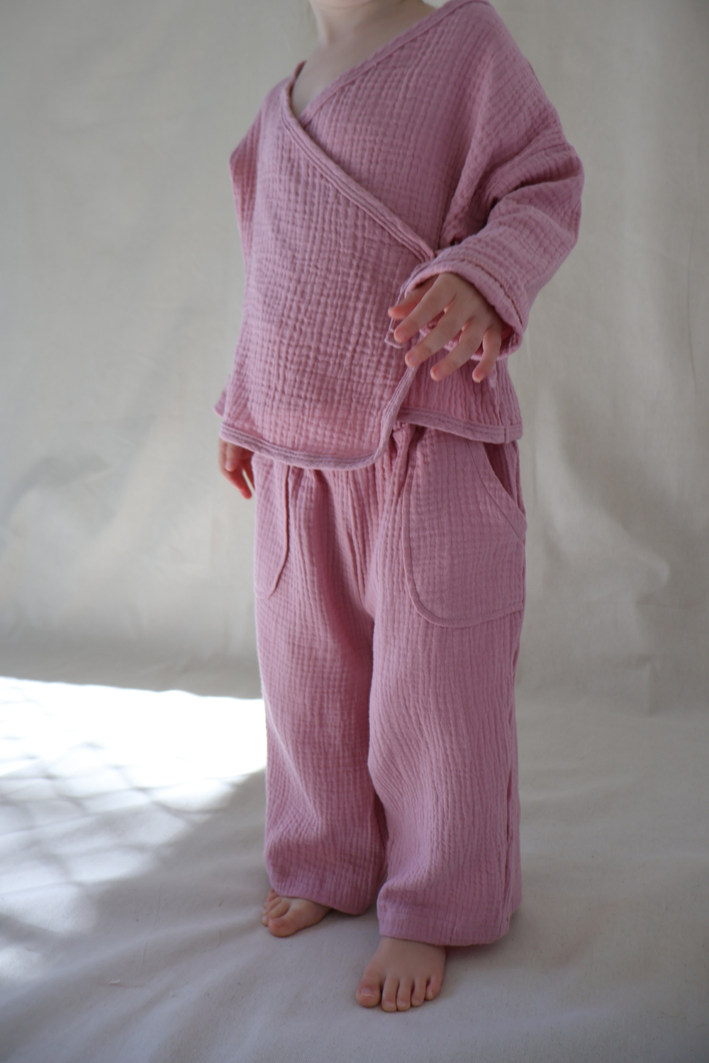 Muslin Pocket Pants | Berry