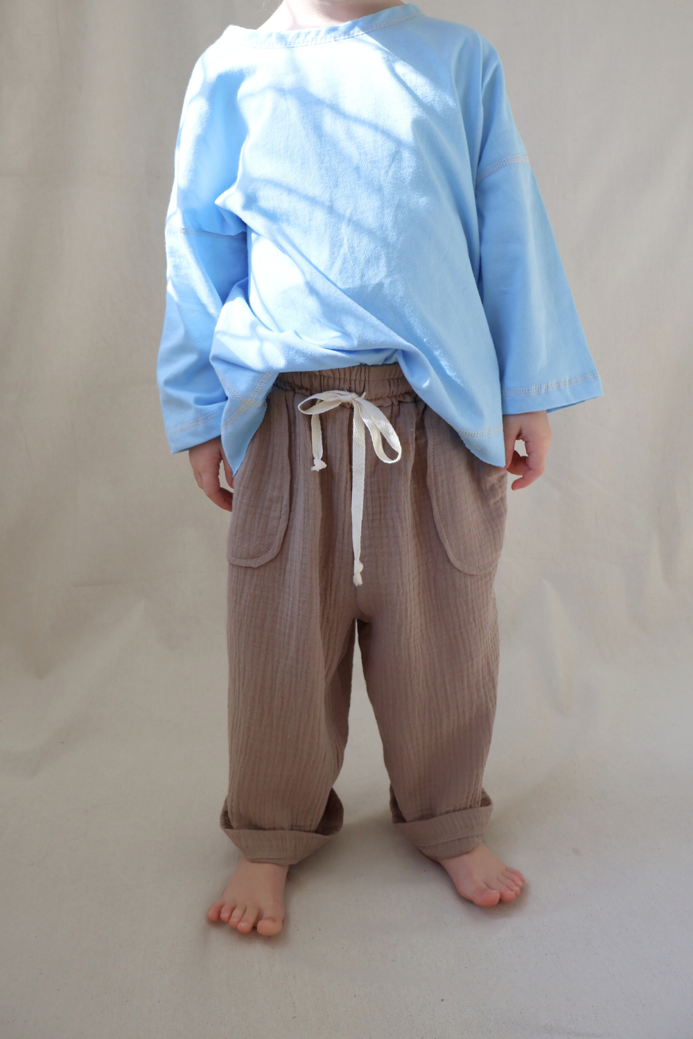 Muslin Pocket Pants | Coconut
