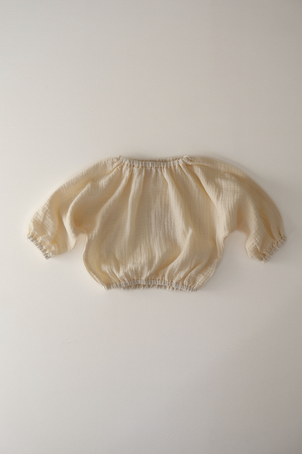 Muslin Pullover Top | Milk