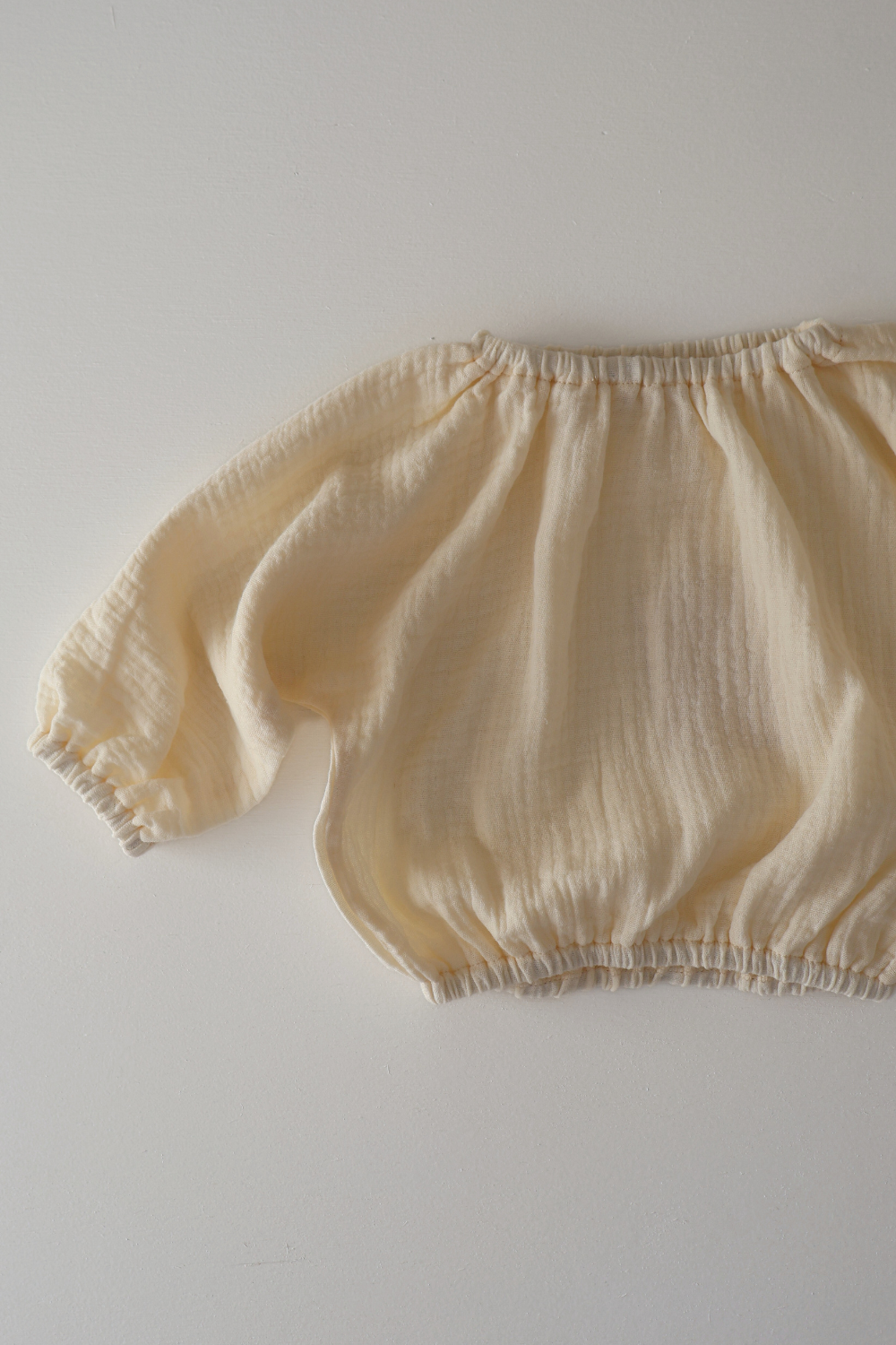 Muslin Pullover Top | Milk