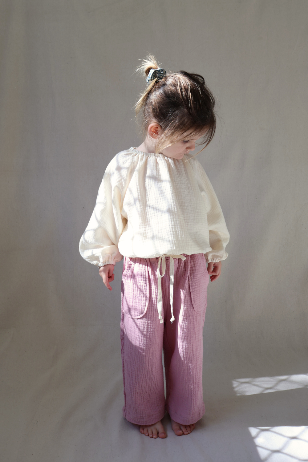 Muslin Pullover Top | Milk