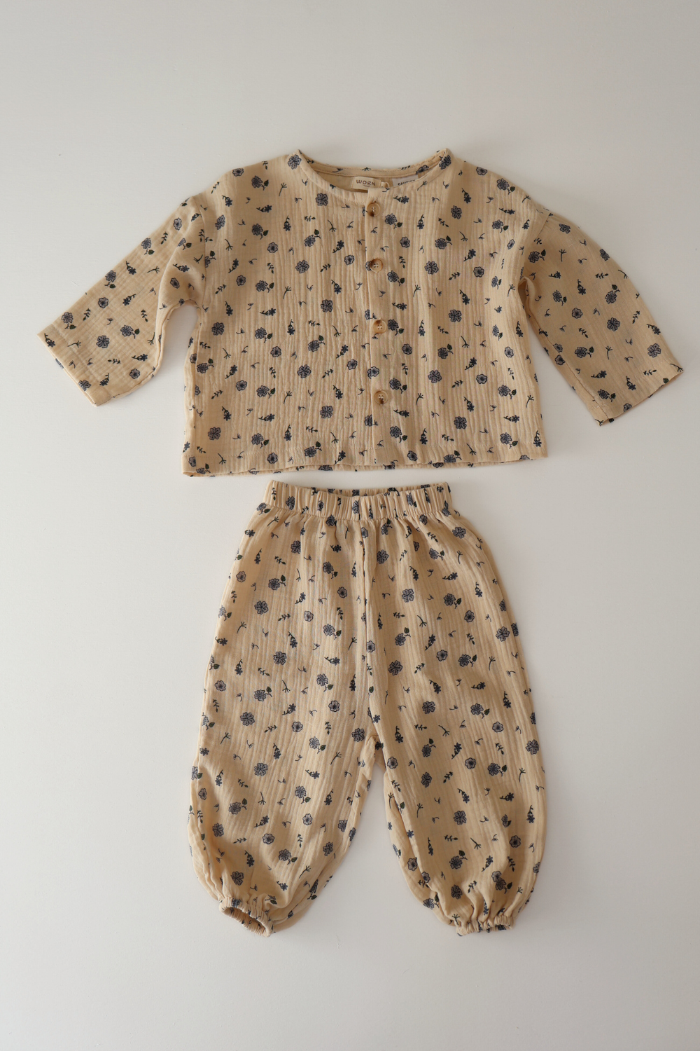 Muslin Pyjama Lounge Set | Vintage Floral