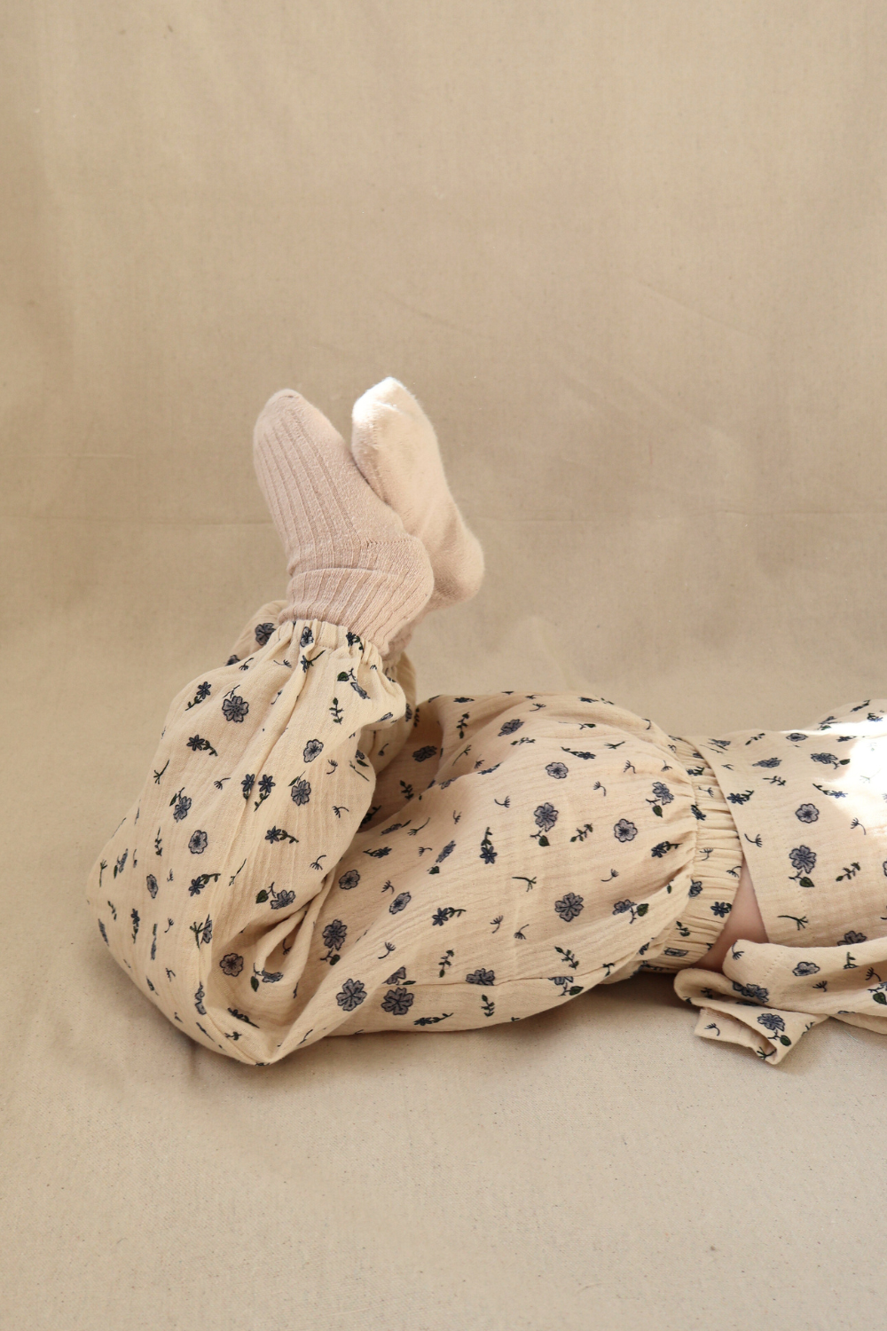 Muslin Pyjama Lounge Set | Vintage Floral