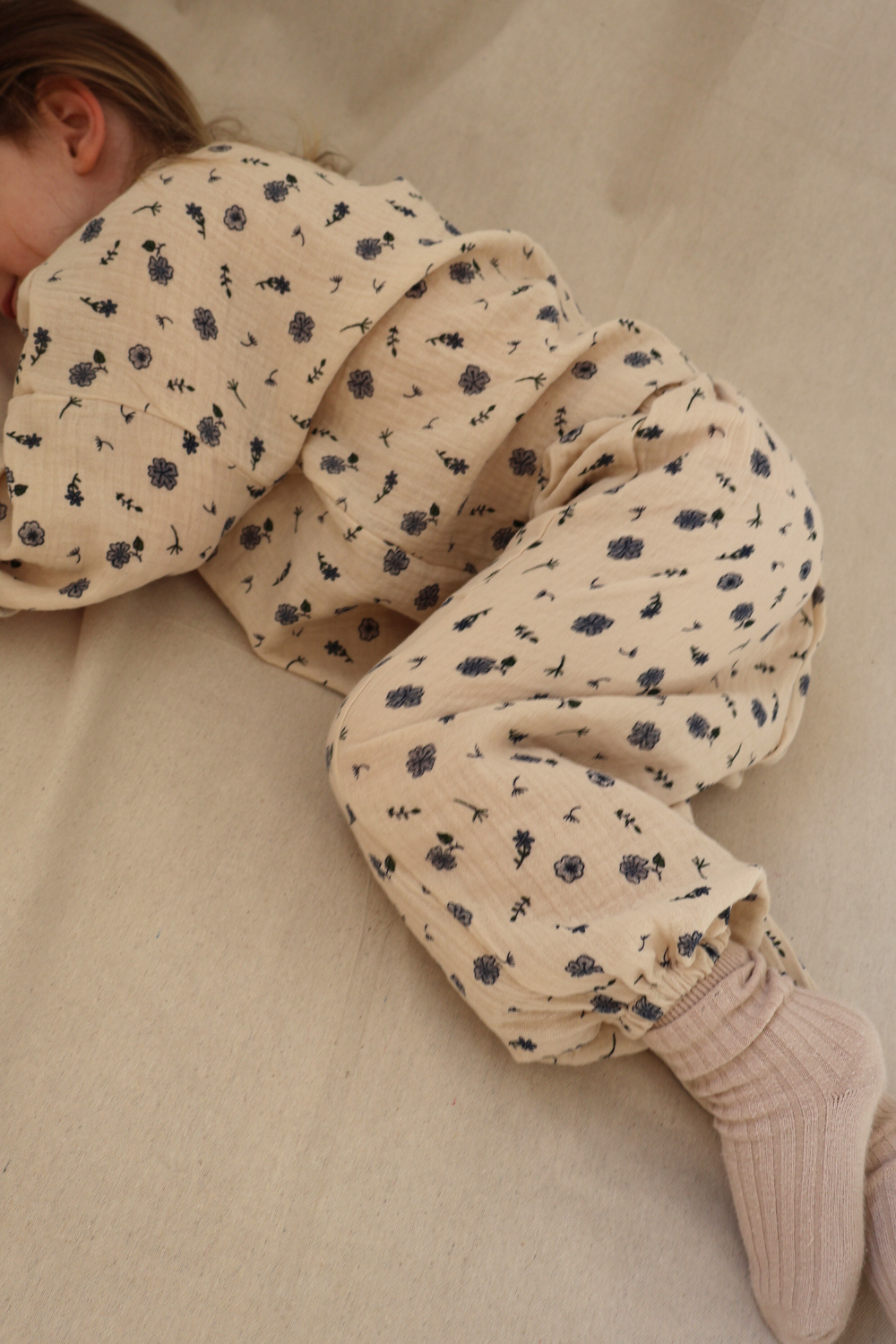 Muslin Pyjama Lounge Set | Vintage Floral