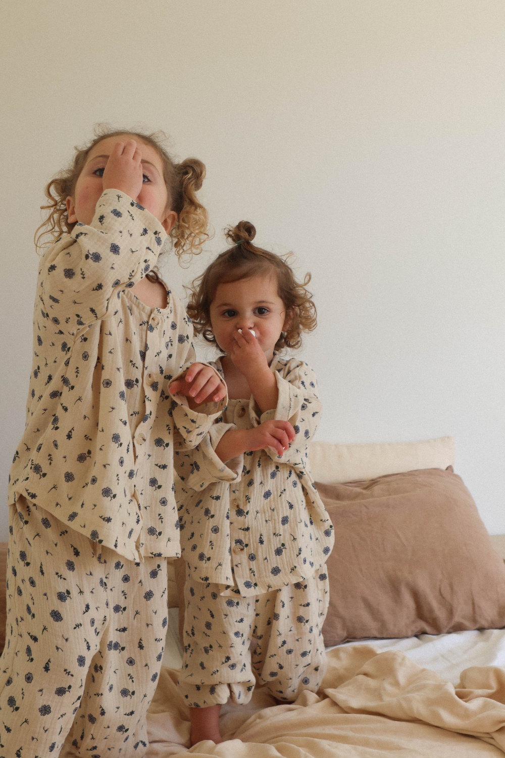 Muslin Pyjama Lounge Set | Vintage Floral