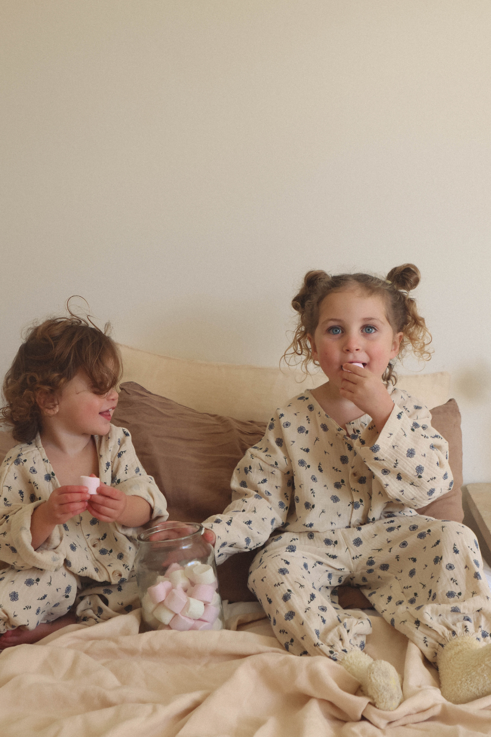 Muslin Pyjama Lounge Set | Vintage Floral