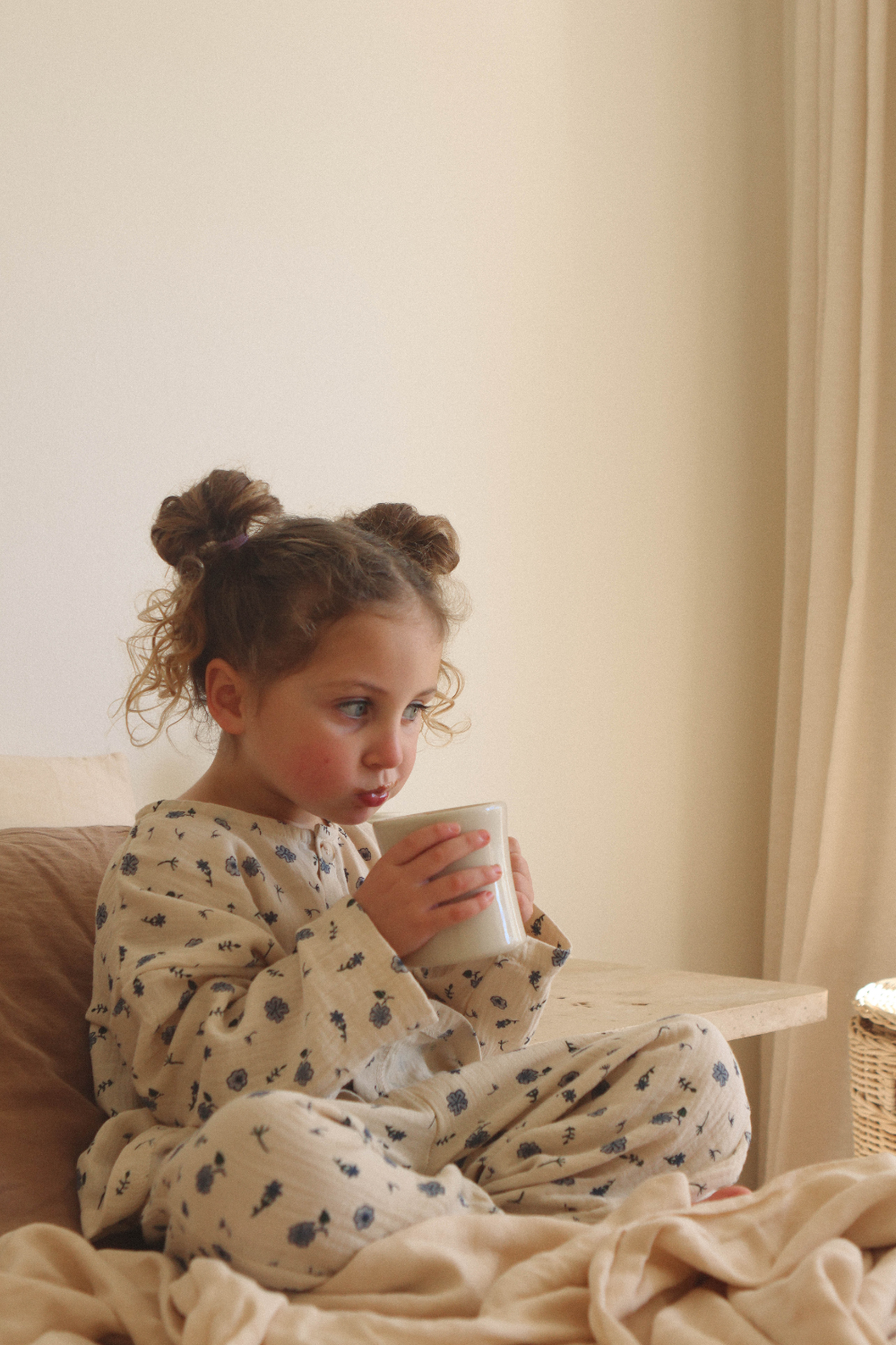 Muslin Pyjama Lounge Set | Vintage Floral