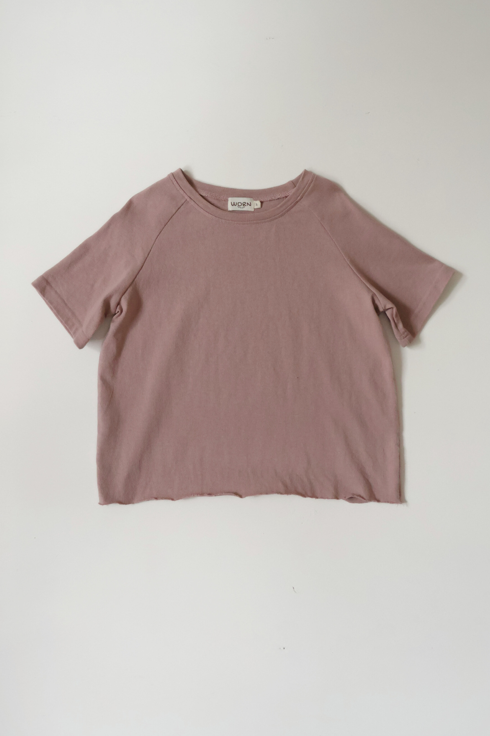 Linen Terry Oversized Tee | Mushroom