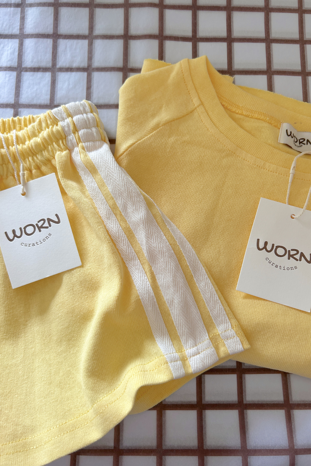 Racer Shorts Play Set | Honey