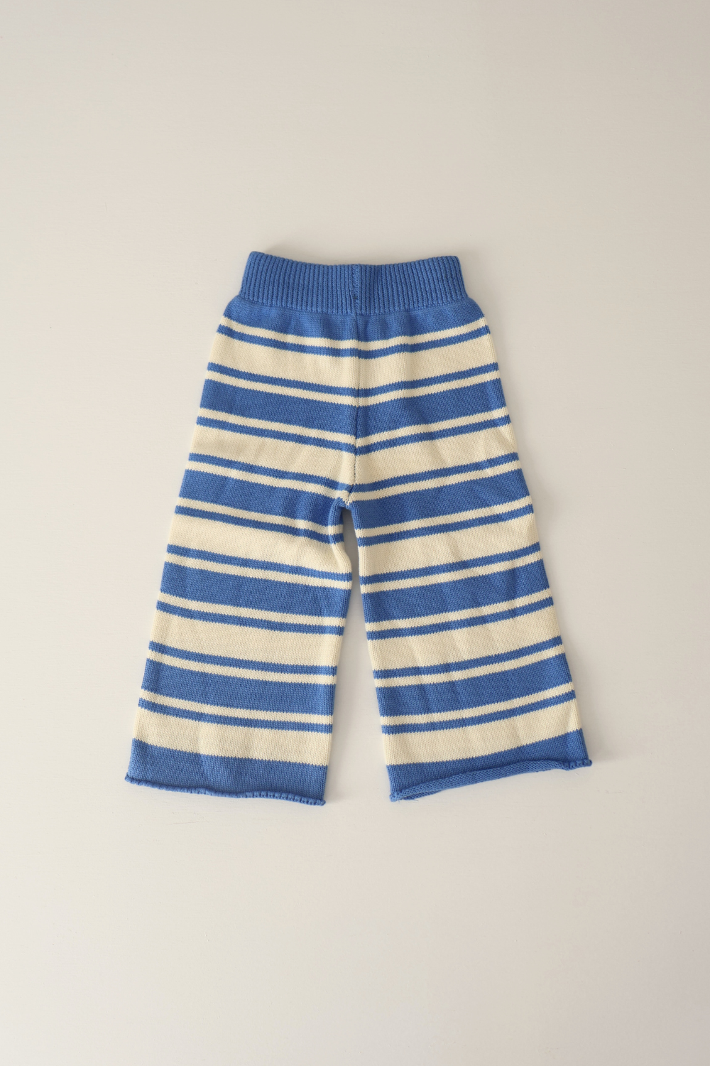 Rolly Stripe Knit Pants | Blueberry
