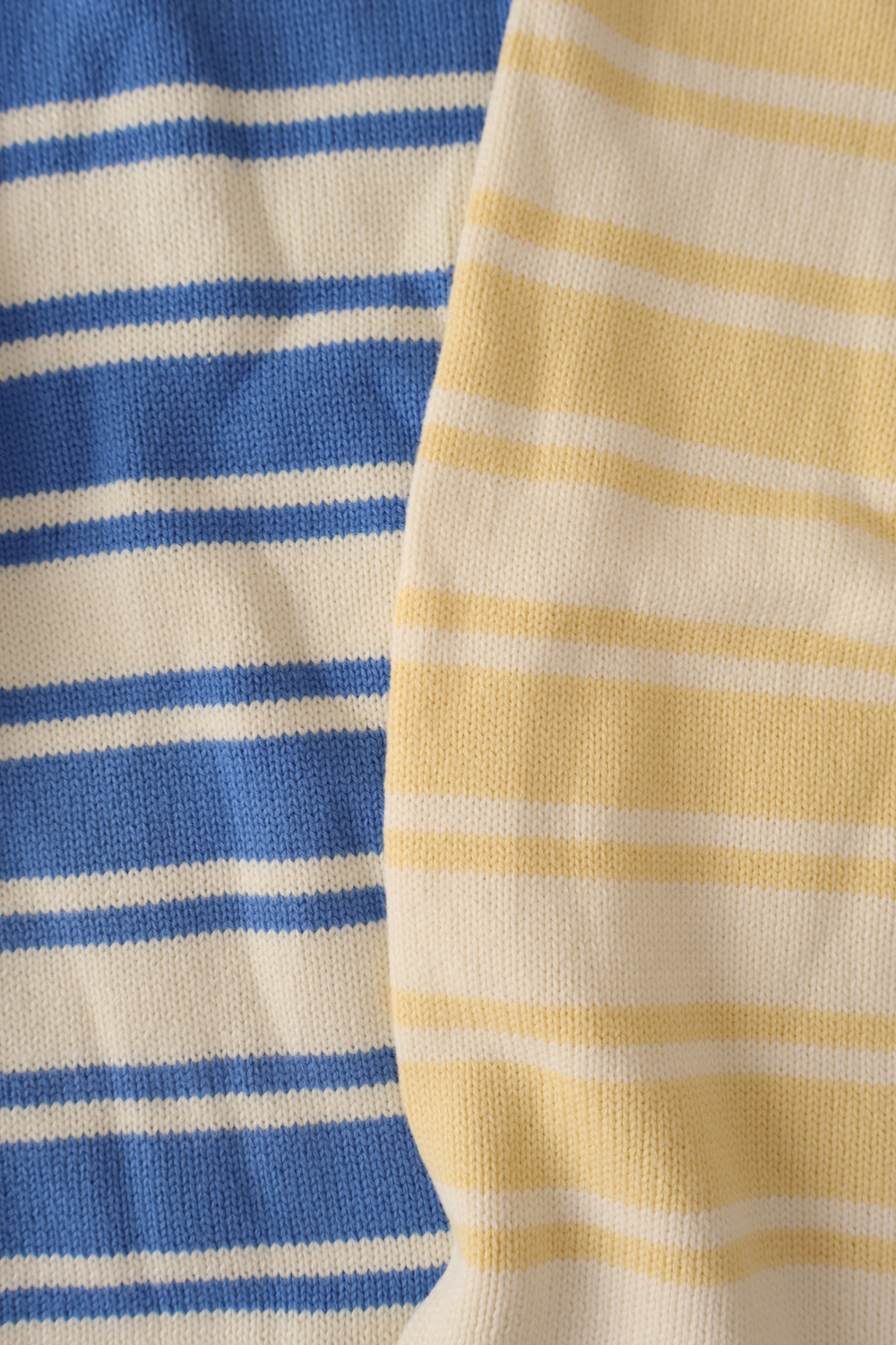 Rolly Stripe Knit Pants | Blueberry
