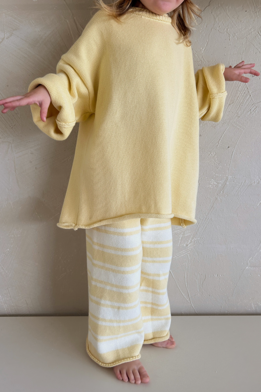 Rolly Stripe Knit Pants | Butter