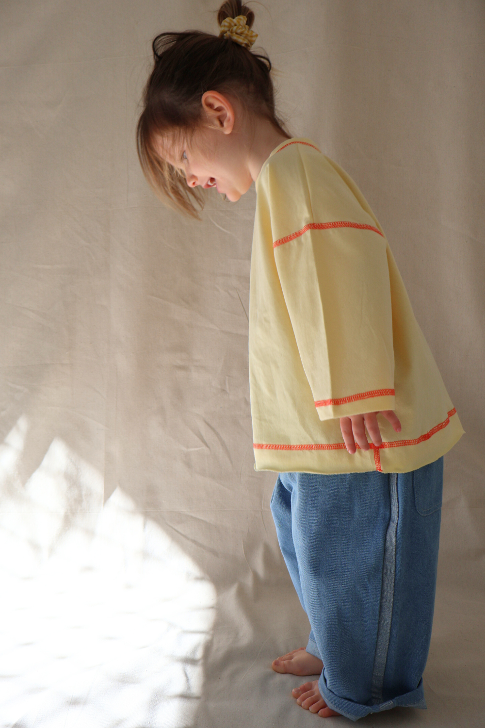 Staple Stitch Long Sleeve Tee | Butter