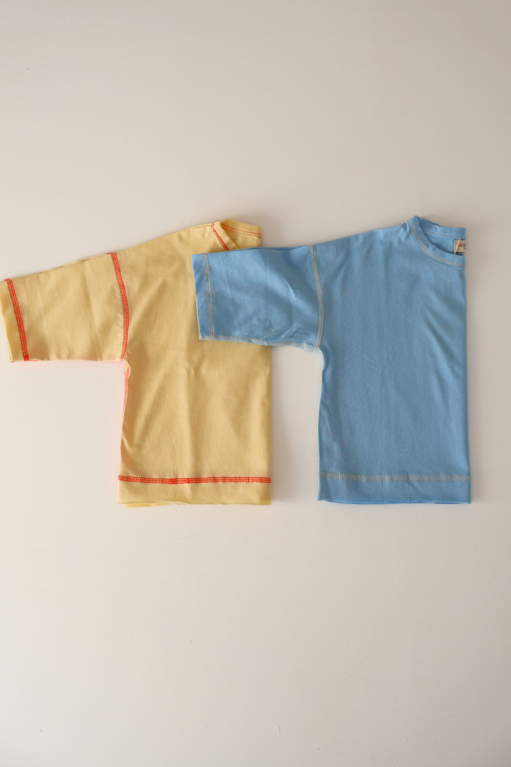 Staple Stitch Long Sleeve Tee | Cornflower