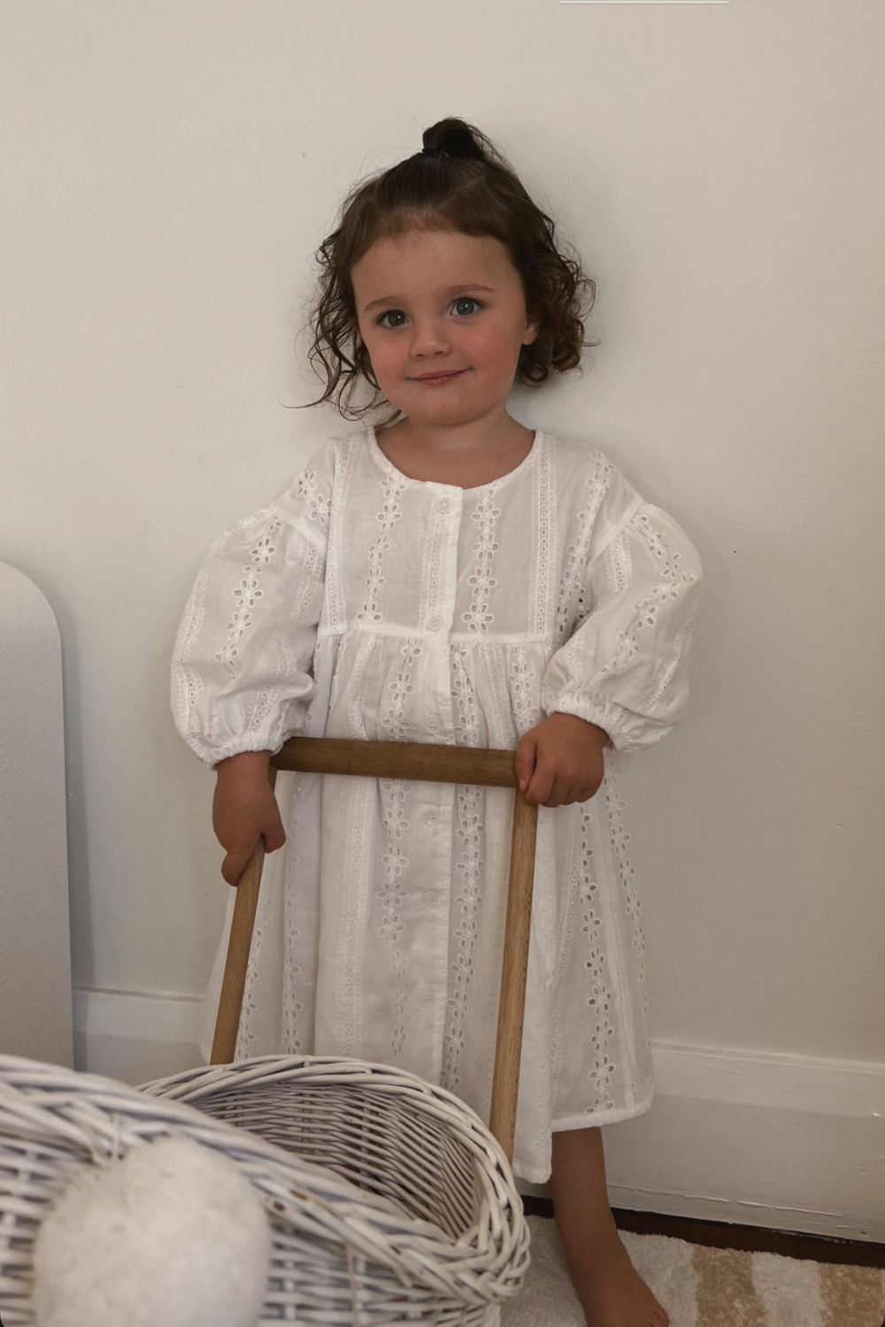 Sunday Smock Dress - Milk