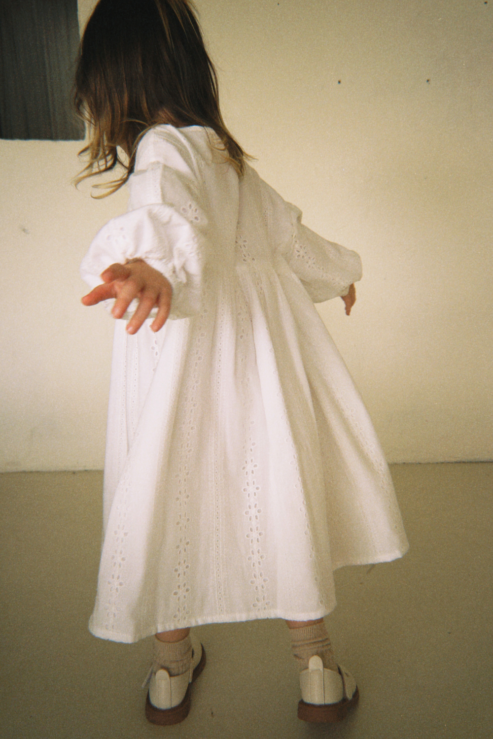 Sunday Smock Dress - Milk