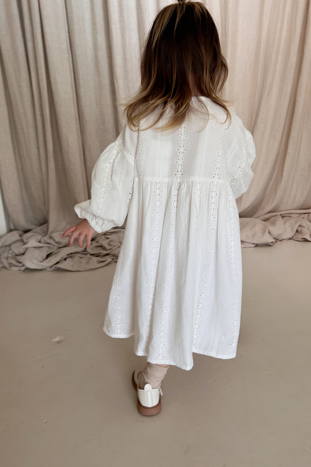 Sunday Smock Dress - Milk