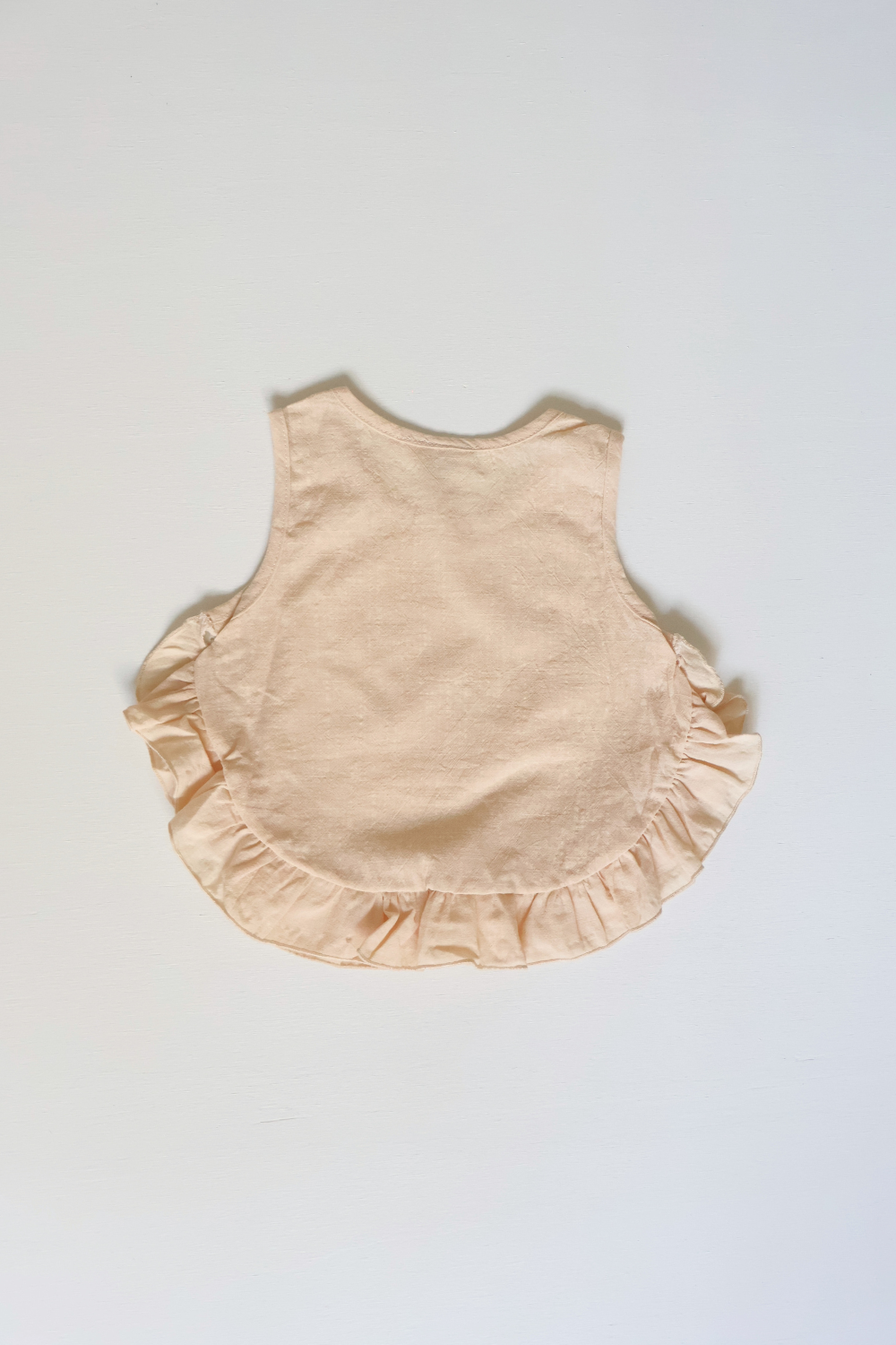 Summer Ruffle Top | Vanilla