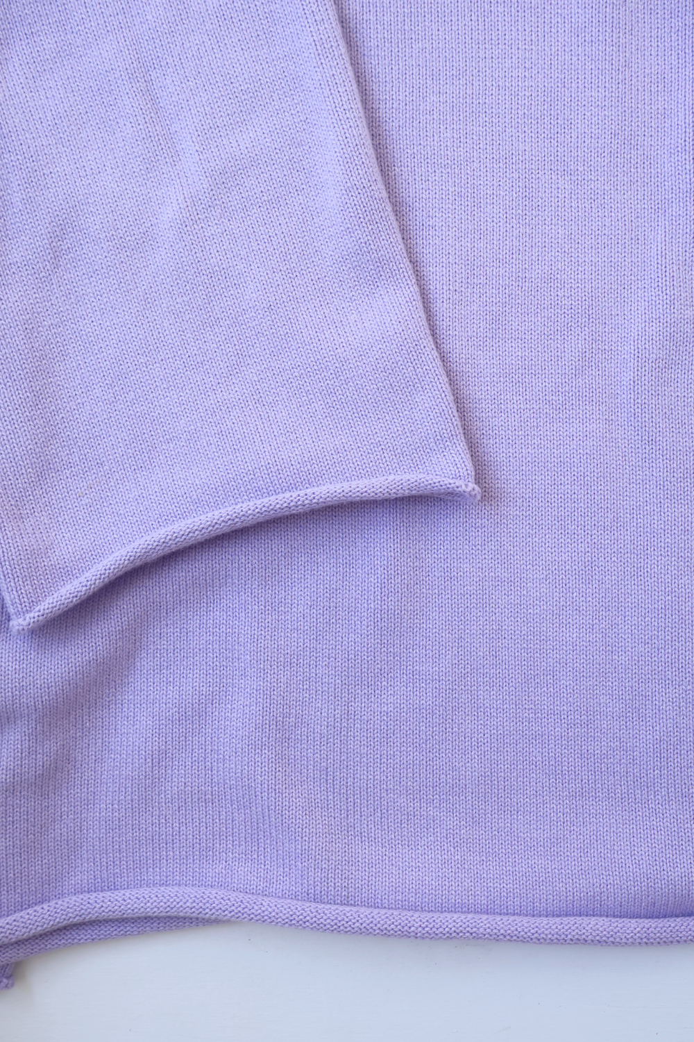 Rolly Knit Jumper | Lilac