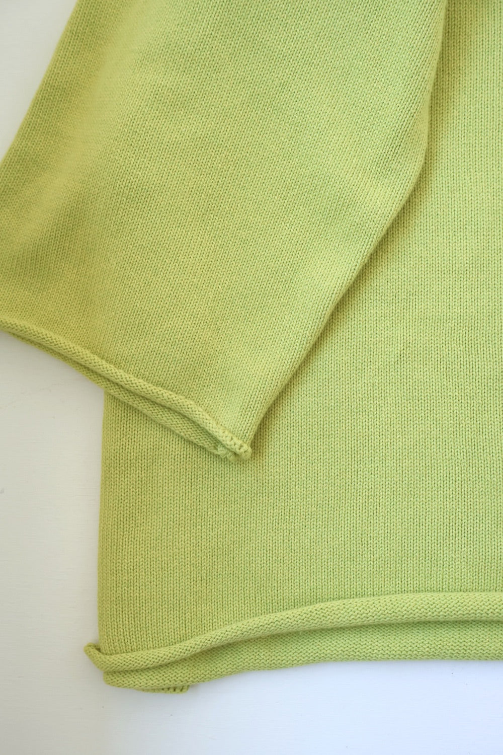 Rolly Knit Jumper | Pistachio