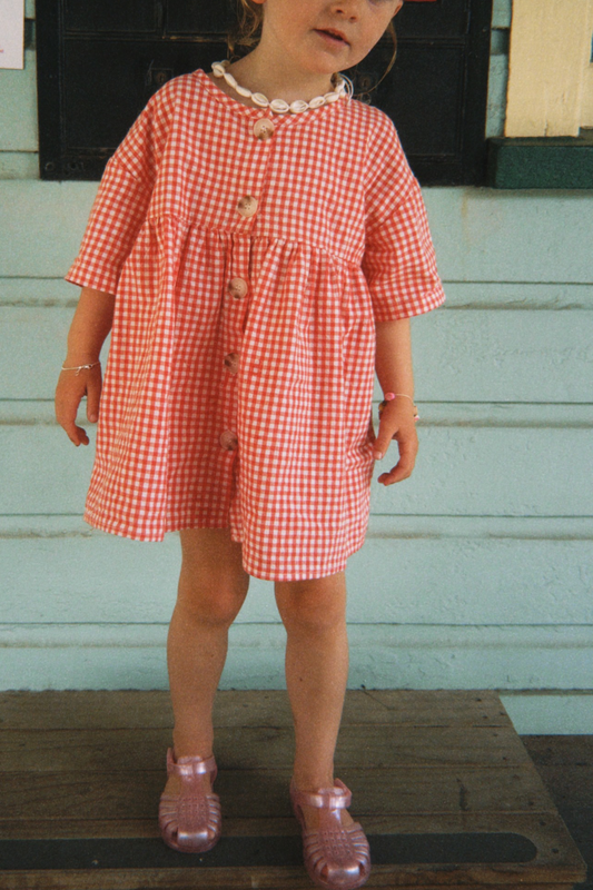 Sunny Smock Dress – Chilli