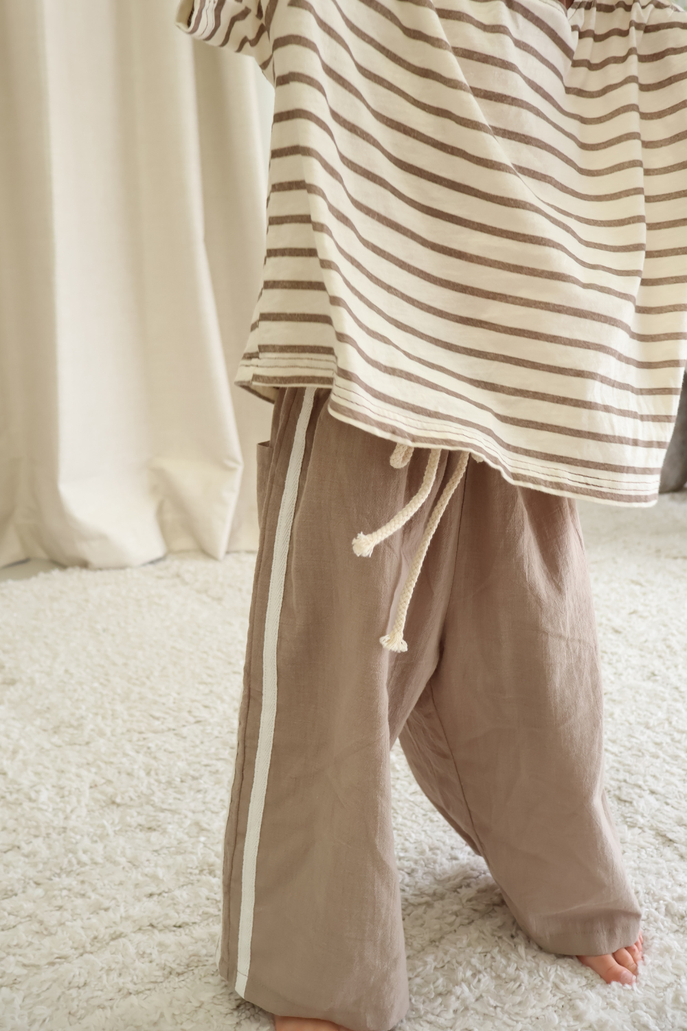 All Day Racer Pants | Coconut