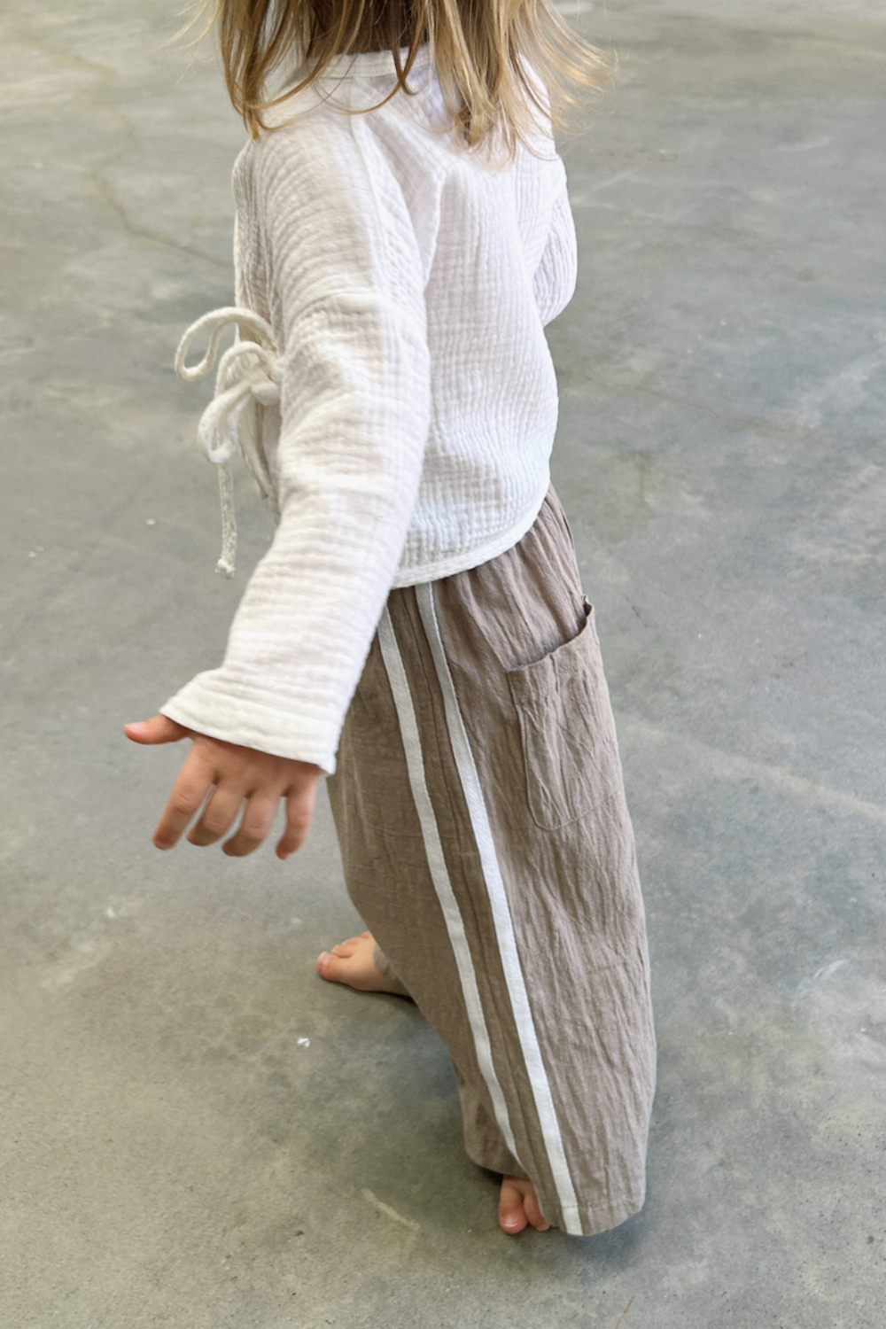 All Day Racer Pants | Coconut