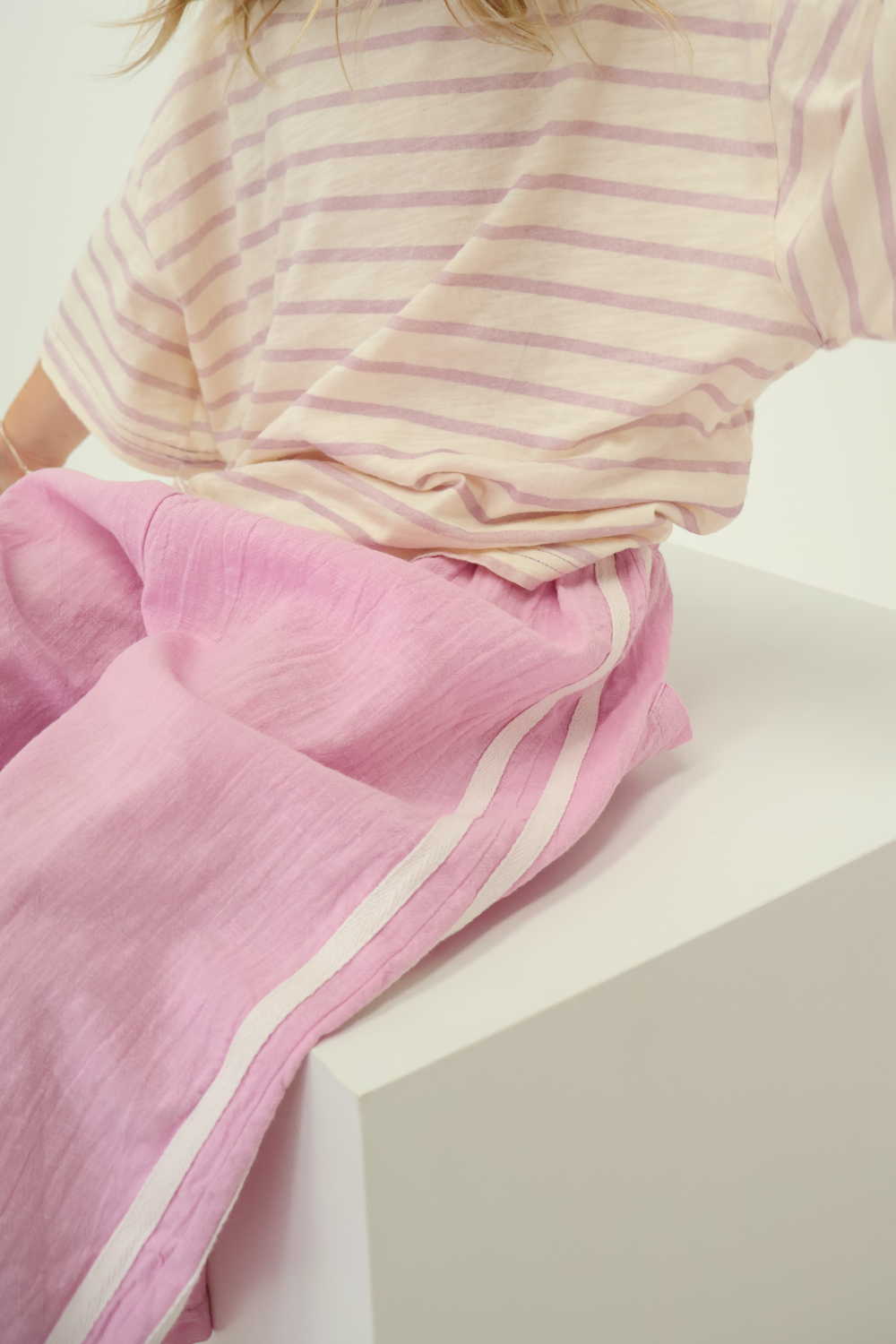 All Day Racer Pants | Lavender