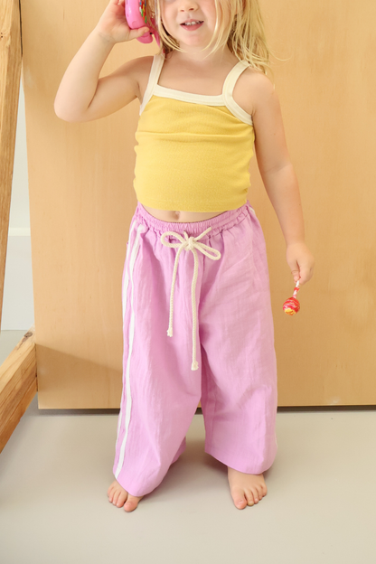 All Day Racer Pants | Lavender