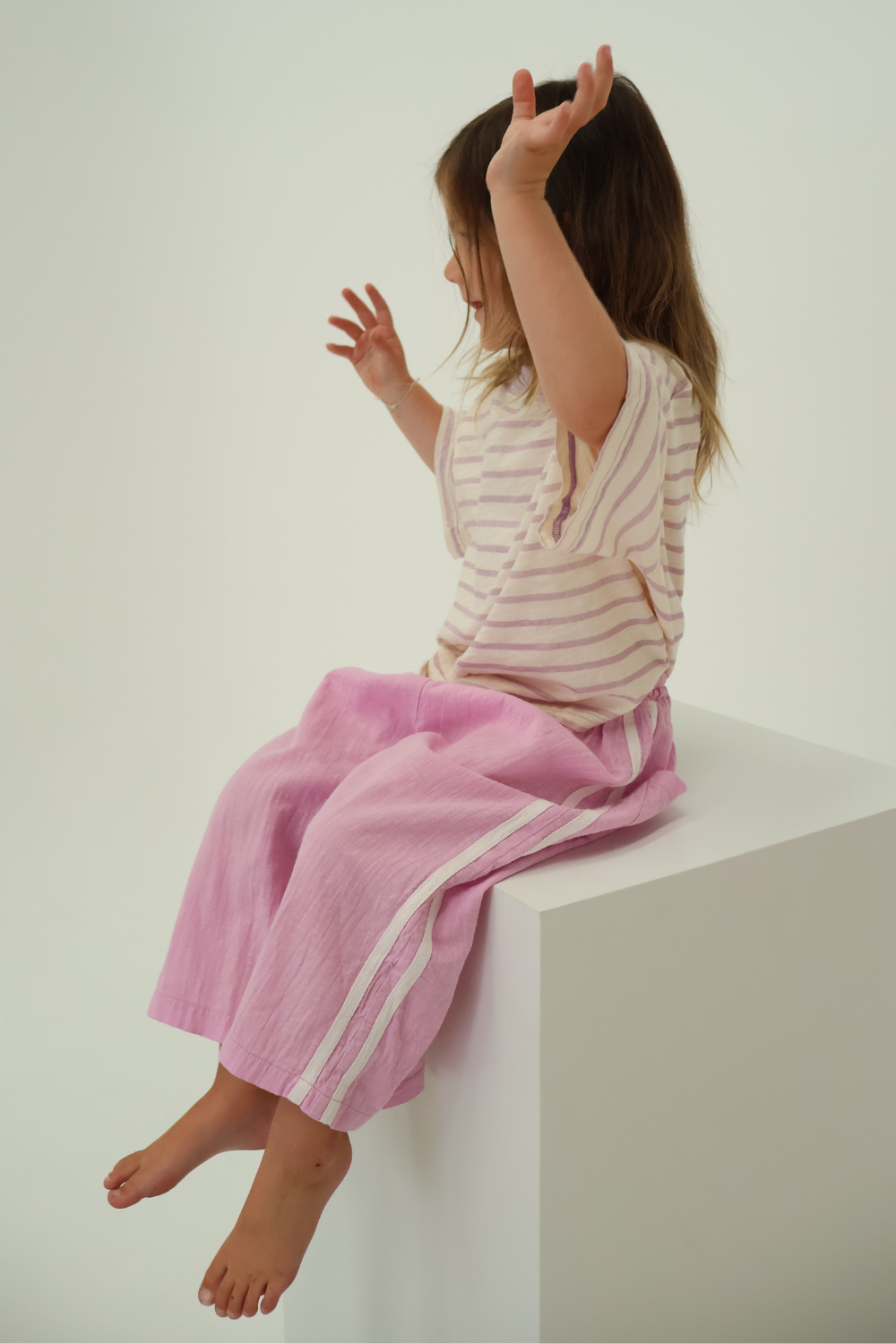 All Day Racer Pants | Lavender