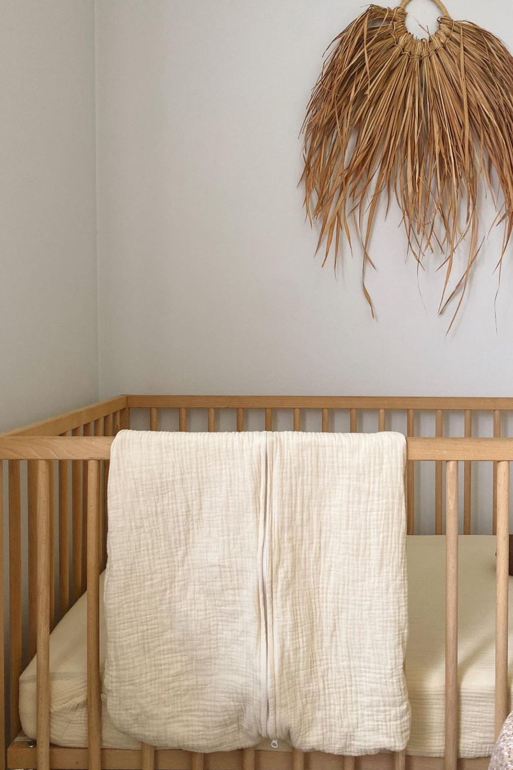 Baby Muslin Sleeping Bag | Biscuit
