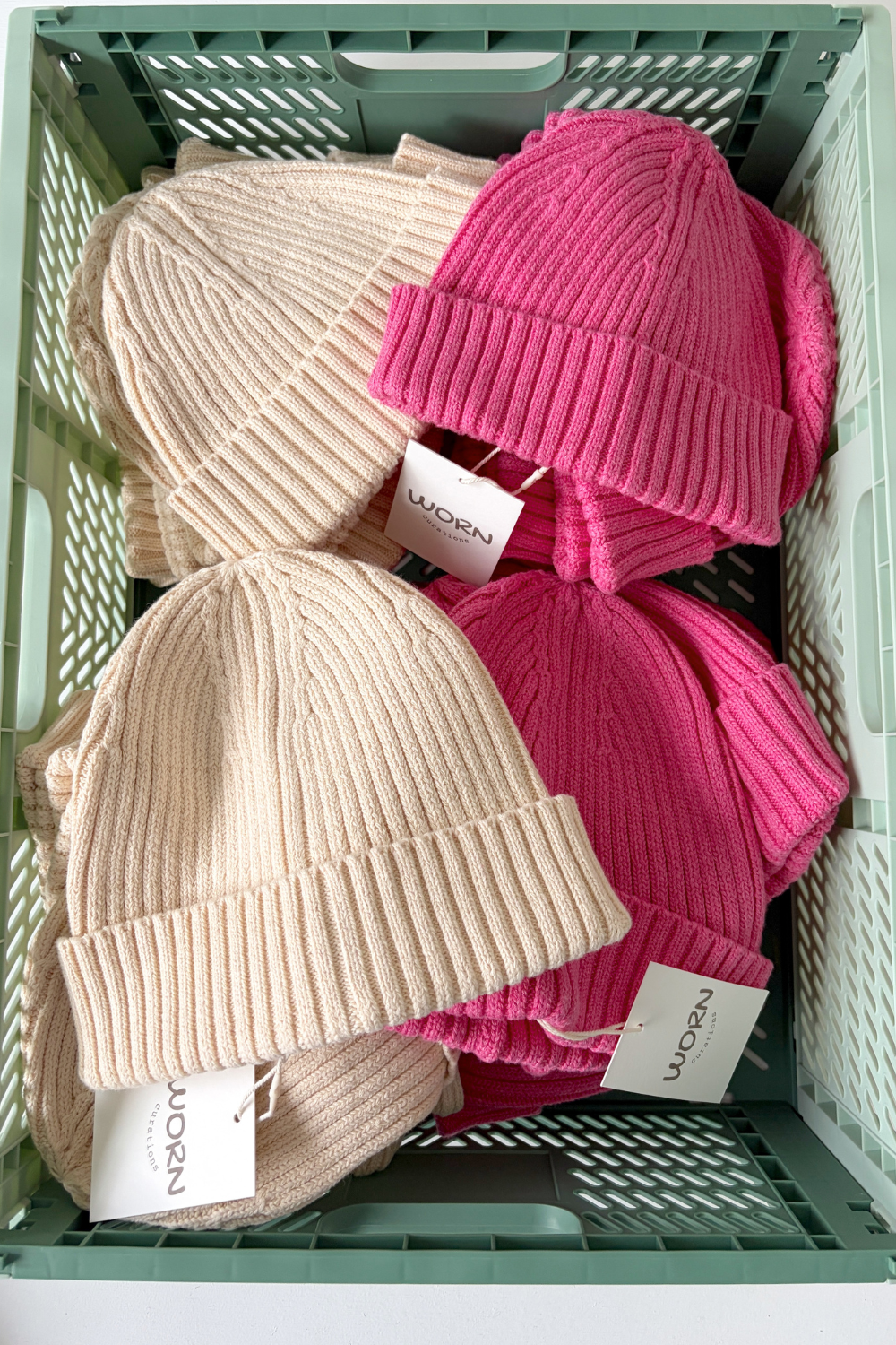 Chunky Knit Beanie | Milk