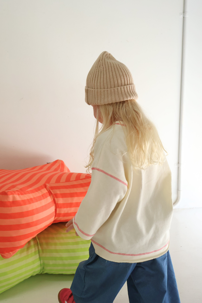 Chunky Knit Beanie | Milk